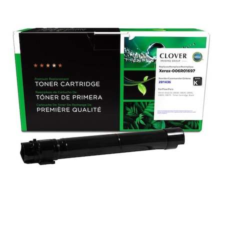 Cig Clover Imaging Remanufactured Black Toner Cartridge for Xerox 006R01697 201436